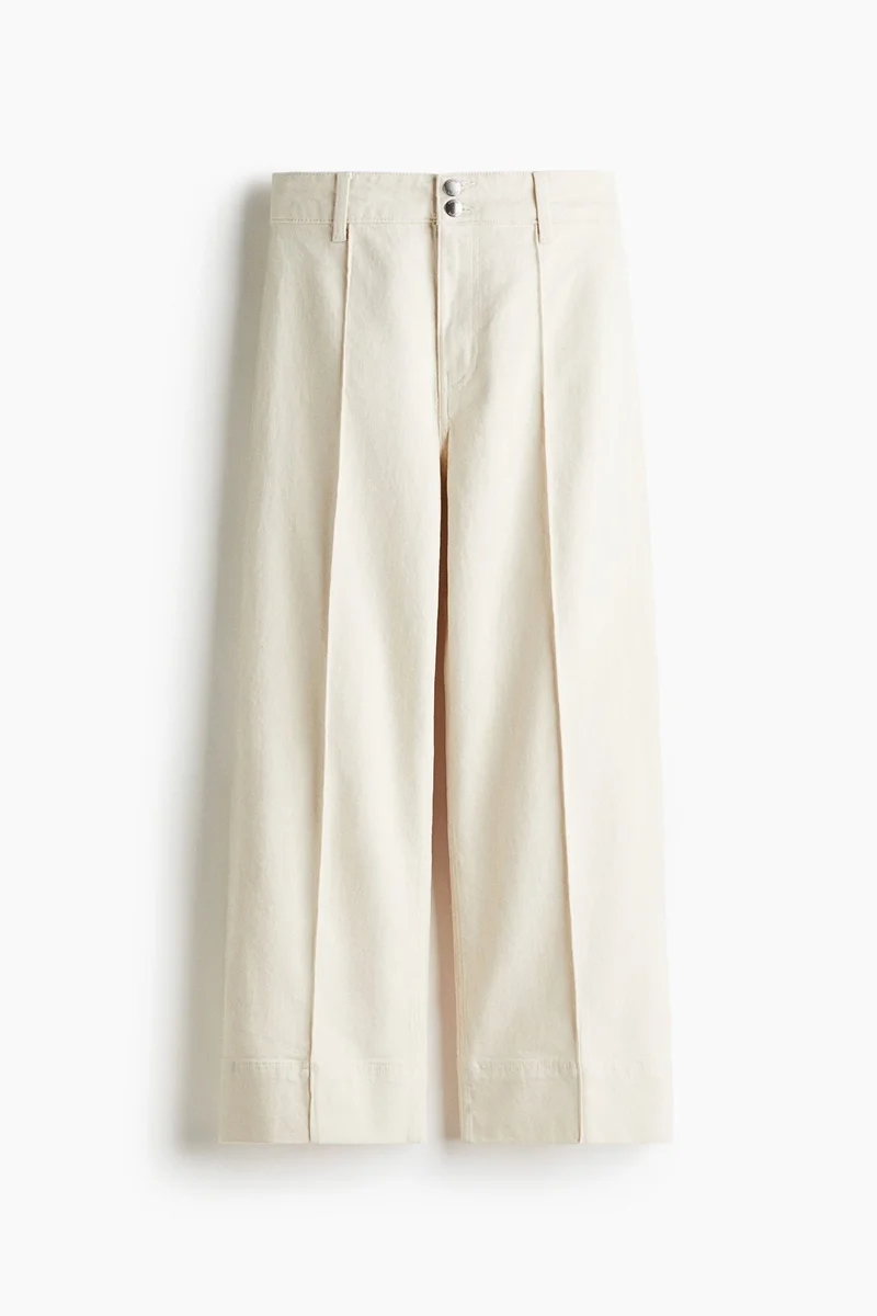 H&M Wide High Ankle Jeans