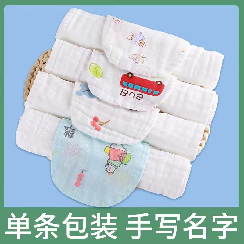 Yx6-Layer Sweat-Absorbing Towel, Pure Cotton, Infant Pure Cotton Sweat-Absorbing Towel, Boys And Girls Baby Pad, Soft And Moisture-Absorbing - Image 3