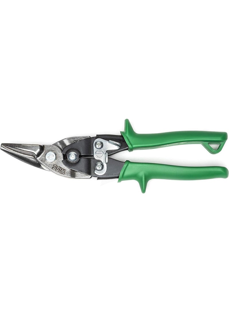 Wiss Crescent Wiss 9-3/4" Compound Action Straight & Right Cut Aviation Snips Tool - Heavy Duty Metal Cutter Scissors - M2R - Image 3