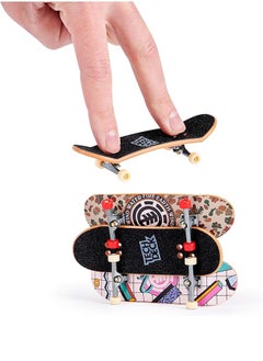 Tech Deck Tech Deck, Ultra Dlx Fingerboard 4-pack, Element Skateboards, Collectible And Customizable Mini Skateboards, Kids Toy For Ages 6 And Up  - Image 3