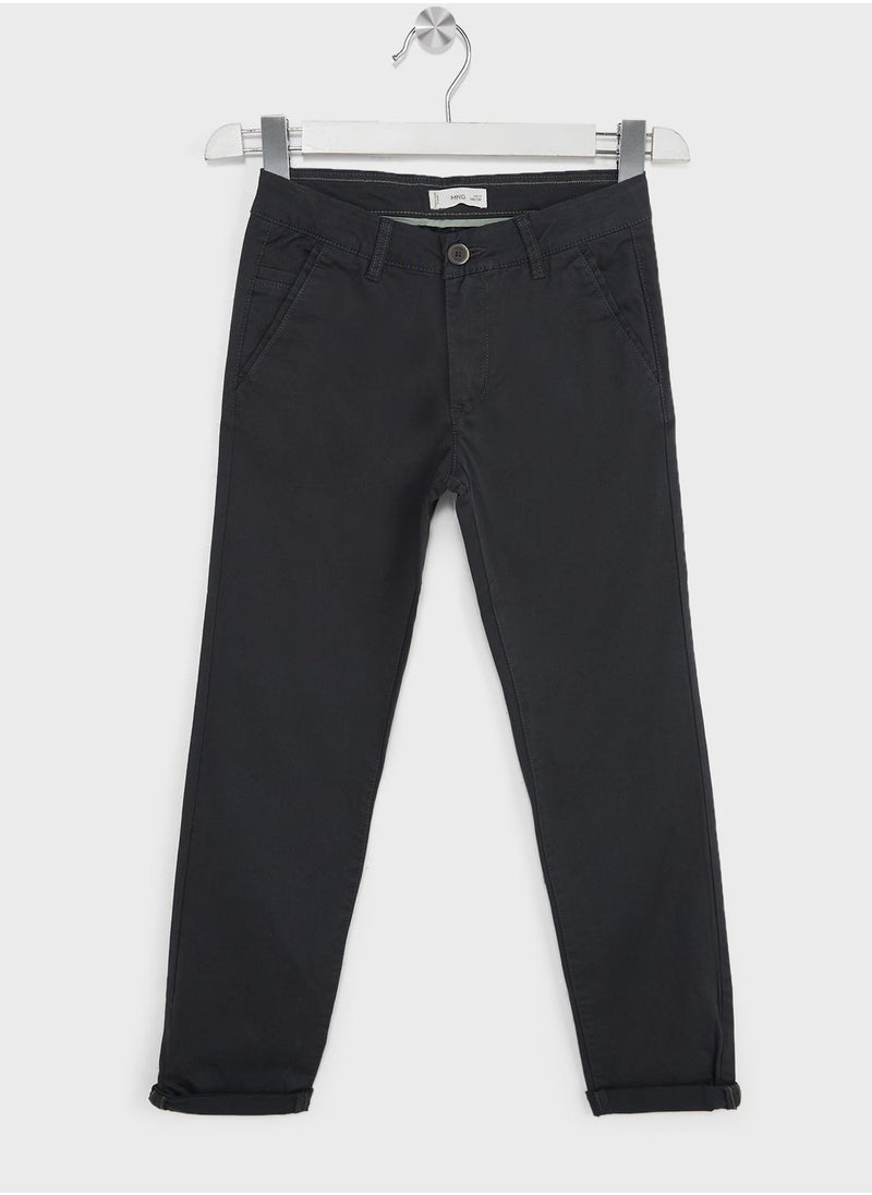 MANGO - Kids Essential Trousers - Image 1