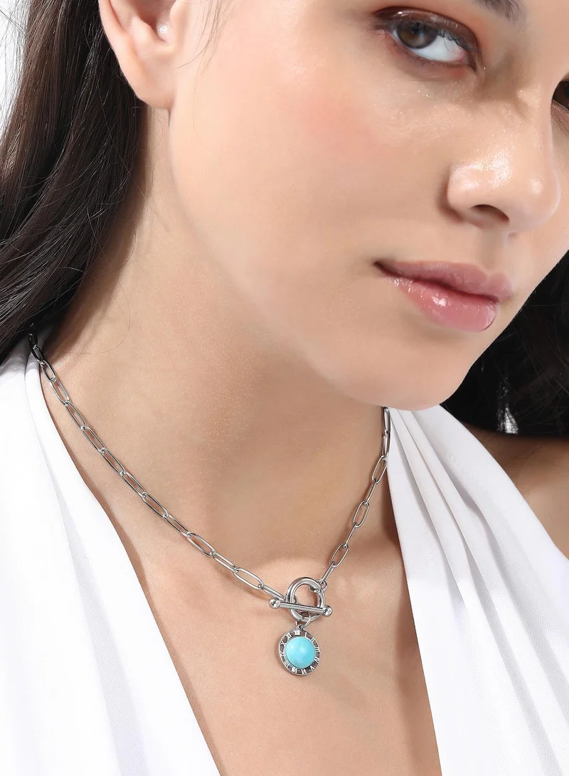 SOHI Soletria Artificial Chain Necklace Jewellery