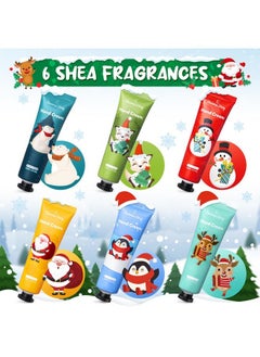 Hand Cream Gift Set, 6 Mini Travel Size Lotions, Shea Butter For Dry Cracked Hands, Calendar Advent Gifts - pzsku/Z9CA03823BA905765D0C8Z/45/_/1730894608/c60c1505-b8f6-4b99-b541-69381fbb696a