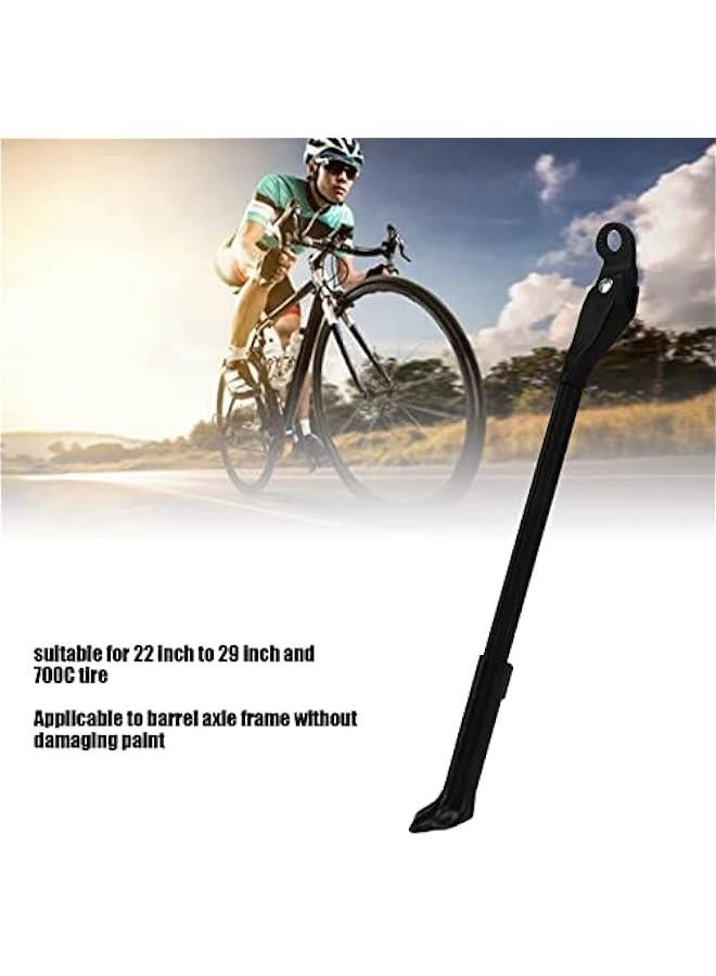 Generic Kickstand , bikes Kickstand Aluminum Alloy , Non slip Rear Kickstand for 22 Inch to 29 Inch 700C Tire for Wheel Mountain Bike/Road /Adult Bike/Sports bikes - Image 2