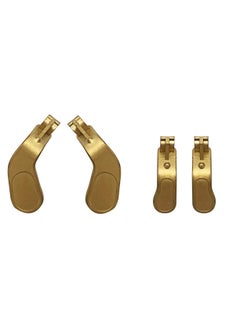 XICEN Metal D-Pads, Paddles Hair Trigger Locks Replacement for Xbox One Elite Controller Series 2 , Series 1 (Gold)  - Image 5