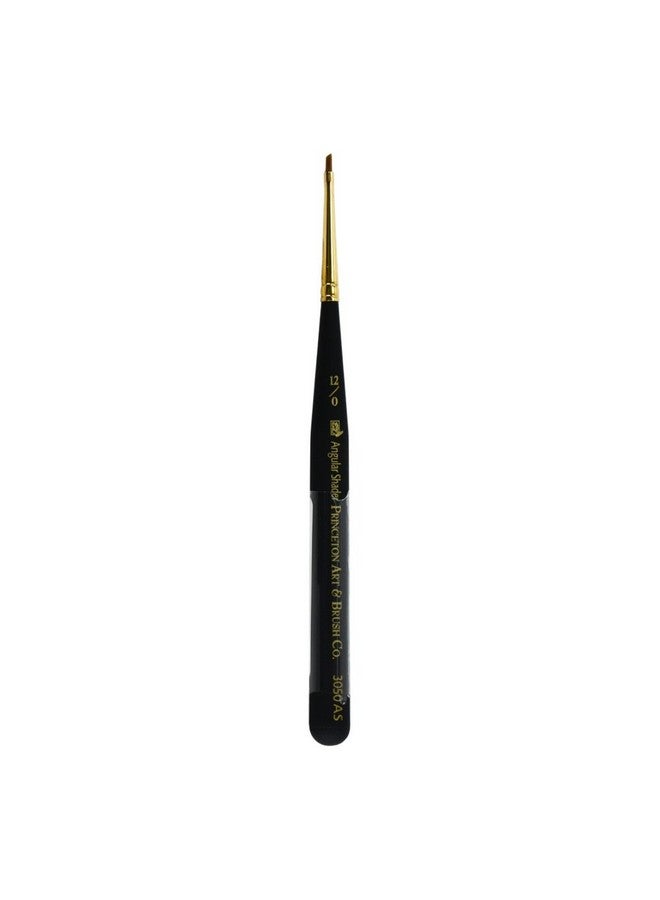 Princeton Mini-Detailer Paintbrush, Size 12/0 inch, Black - Image 1
