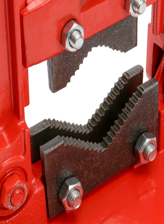 بينجيو كماشة أنابيب PINGEUI شديدة التحمل، كماشة أنابيب ذات نير مقعدي مطروق لحمل الأنابيب، مناسبة للأنابيب مقاس 0.47 بوصة إلى 4.5 بوصة - Image 4