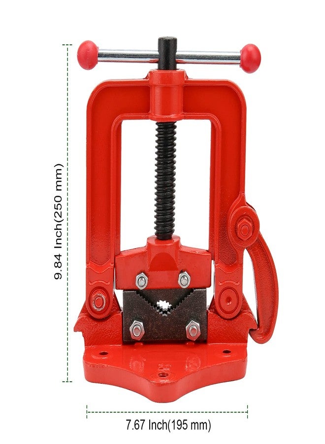 بينجيو كماشة أنابيب PINGEUI شديدة التحمل، كماشة أنابيب ذات نير مقعدي مطروق لحمل الأنابيب، مناسبة للأنابيب مقاس 0.47 بوصة إلى 4.5 بوصة - Image 2