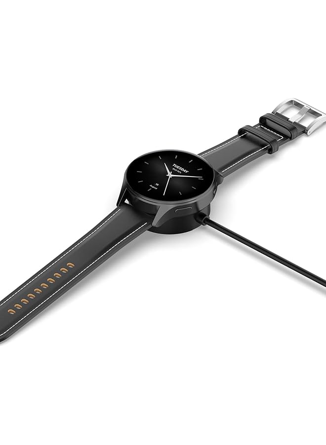 إيروريكس كابل قاعدة شحن بديل متوافق مع ساعة Xiaomi Watch S3 وساعة H1 وساعة 2 Pro وساعة S2 وكابل USB وحامل شاحن مغناطيسي وملحقات الساعة الذكية بطول 1 متر و3.3 قدم - Image 5