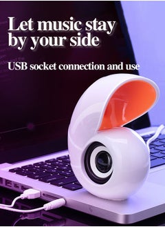 Generic USB Conch Style Cute Desktop Mini Speaker, Suitable for Small Speakers on Computers, Desktops, and Laptops  - Image 3