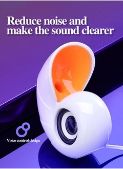Generic USB Conch Style Cute Desktop Mini Speaker, Suitable for Small Speakers on Computers, Desktops, and Laptops  - Image 4