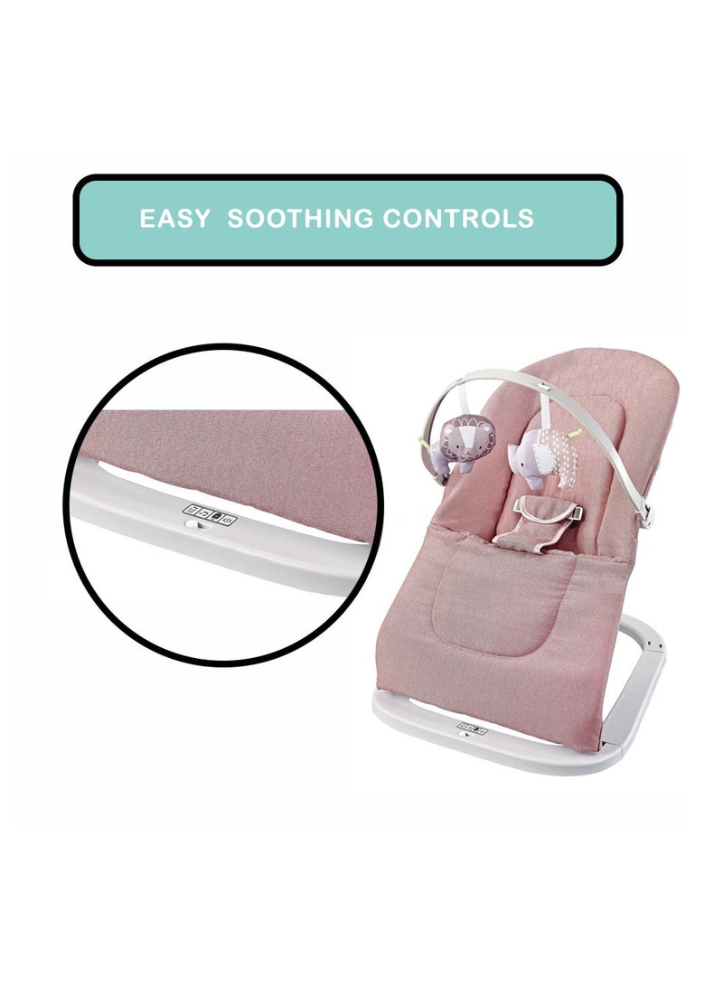 Factory Price Winston Baby Bouncer With Removable Toys and Soothing Musics - B - Image 2