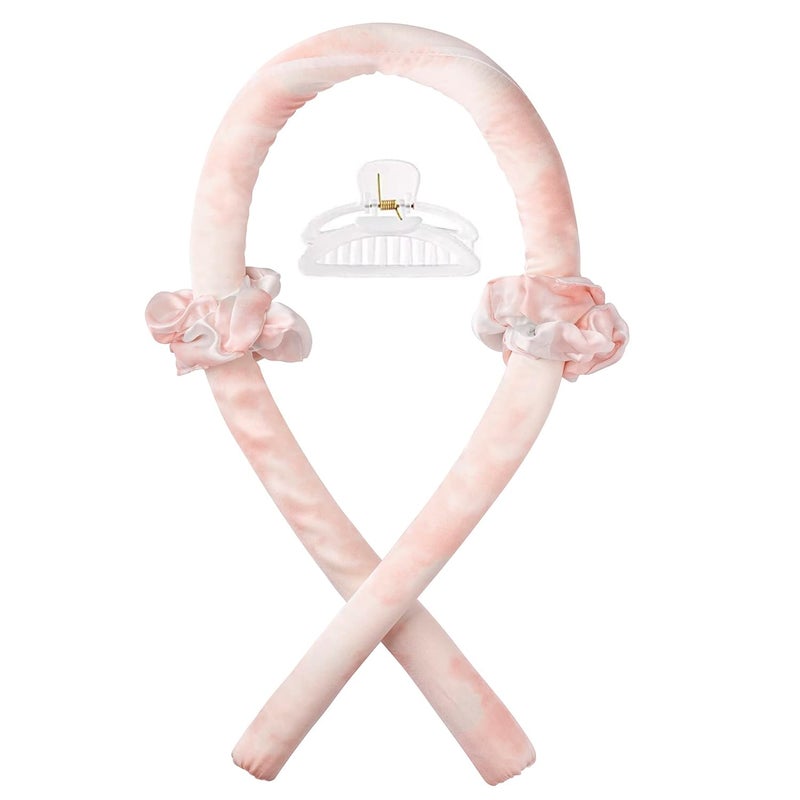 CORATED Heatless Curling Rod Headband, Hair Curlers to Sleep In, No Heat Curl with Hair Clips, Sleeping Curls Silk Ribbon Rollers for Long Hair - Image 1