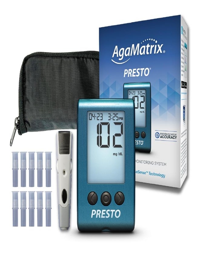 AgaMatrix Presto Blood Glucose Monitoring System - Image 1