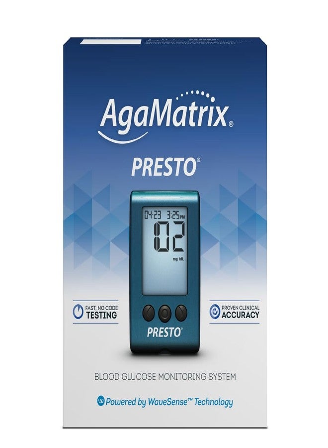 AgaMatrix Presto Blood Glucose Monitoring System - Image 3