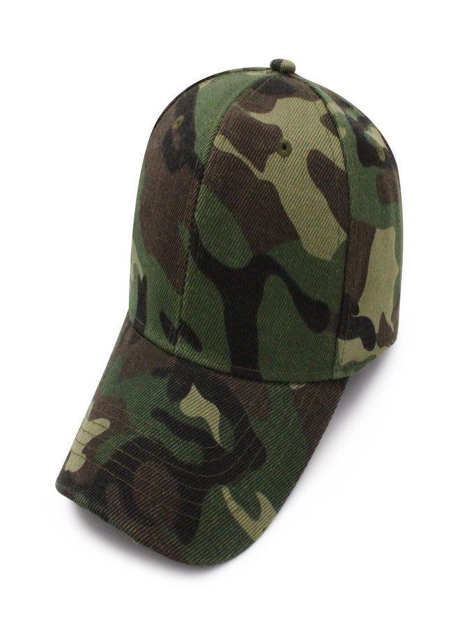VRITRAZ Stylish Military Commando Force Caps with Adjustable Strap For Men's Polyester, Boy's Baseball Caps, Force Caps, Army Caps's (Color-DarkGreen, Free Size) - Image 2
