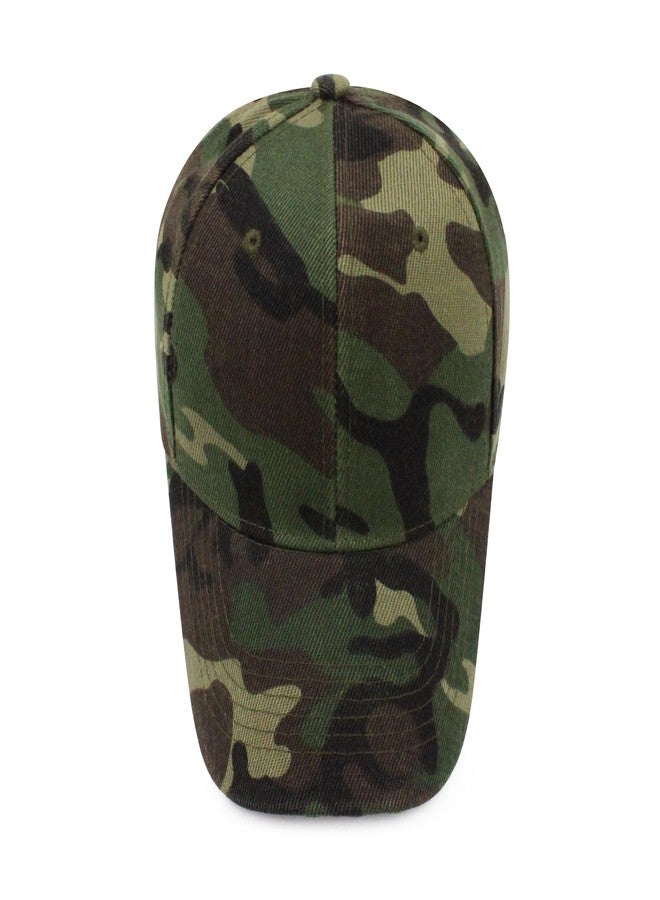 VRITRAZ Stylish Military Commando Force Caps with Adjustable Strap For Men's Polyester, Boy's Baseball Caps, Force Caps, Army Caps's (Color-DarkGreen, Free Size) - Image 5