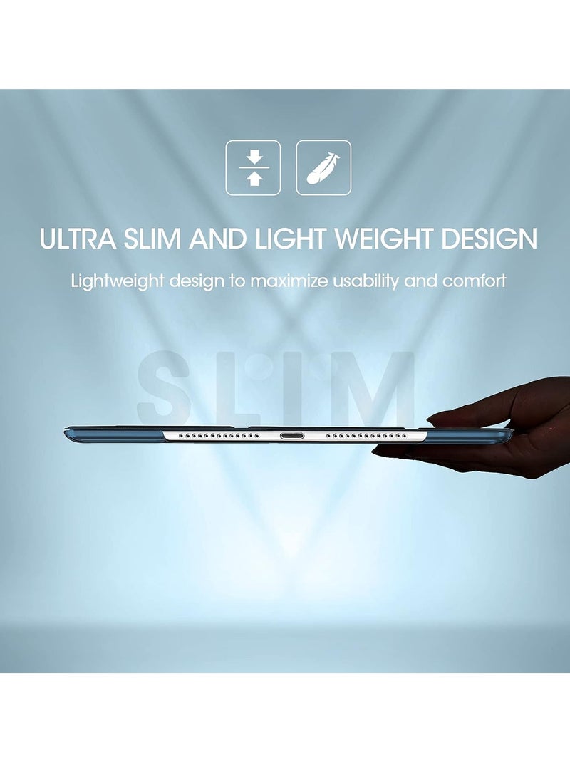 Procases Ipad 10.2 Case 9th Gen 2021 Ipad 8th Gen 2020 7th Gen 2019 Slim Stand Hard Back Shell Protective Smart Cover Case - Image 5