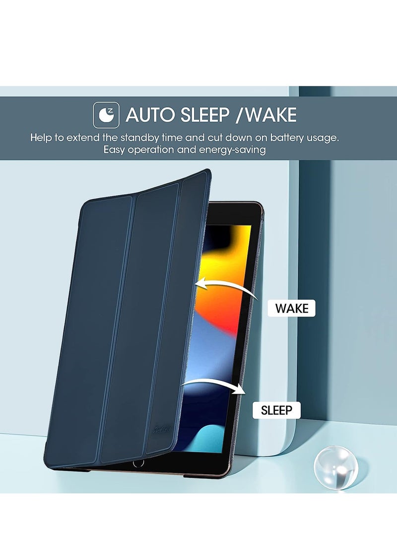 Procases Ipad 10.2 Case 9th Gen 2021 Ipad 8th Gen 2020 7th Gen 2019 Slim Stand Hard Back Shell Protective Smart Cover Case - Image 3