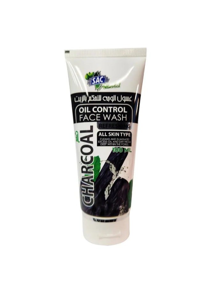 SAC SAC Charcoal Oil Control Face Wash 100ml