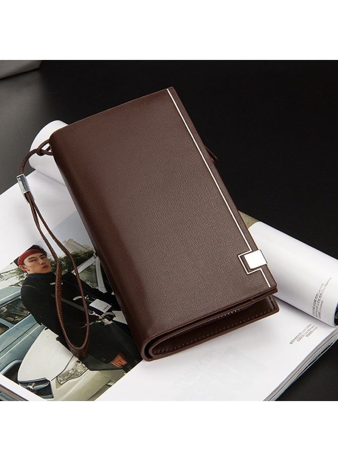 SHABILI Unisex Multifunctional Long Edition Wallet,  Men's and Women's  PU Coin Purse Card Holder Clutch Bag, Portable Passport Bag for Boys, Girls, Teens, Ladies and College Students  - Image 3