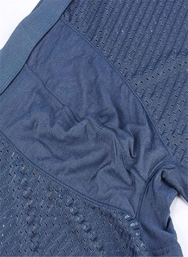 Goolsky Goolsky Men's 4 Pack Soft Breathable Boxer Brief Underwear For Men With Box(XL)  - Image 3