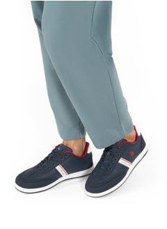 U.S. Polo Assn. Men's Navy Low-Top Sneakers,Lightweight Casual Shoes for Classic Look  - Image 5