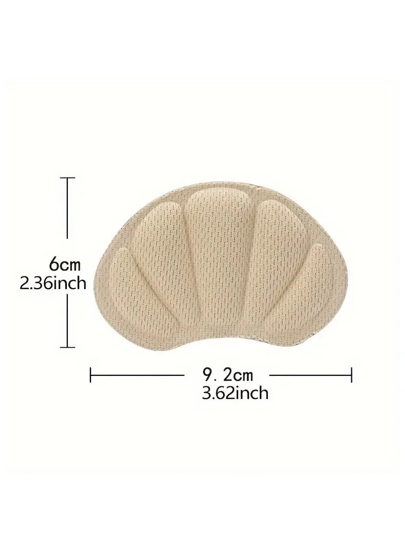 3 Pairs Gray Color Heel Lining Soft Sponge Footbed For Comfortable Protection And Extra Support All Day Long - Image 4