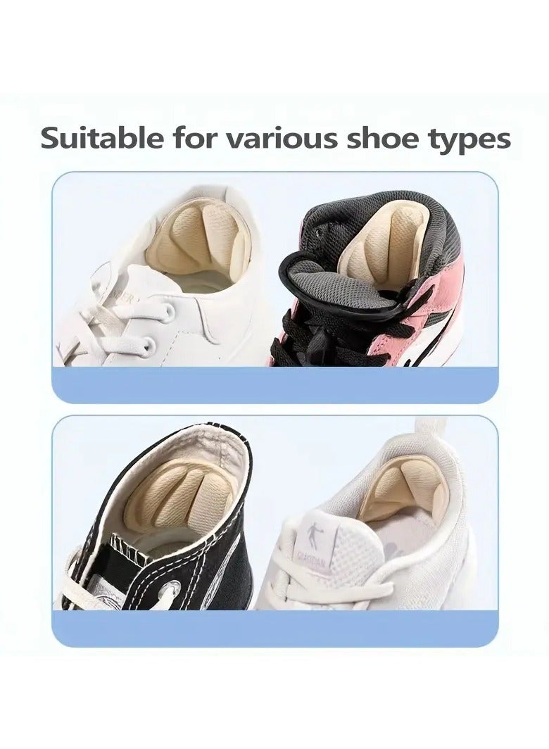 3 Pairs Gray Color Heel Lining Soft Sponge Footbed For Comfortable Protection And Extra Support All Day Long - Image 5