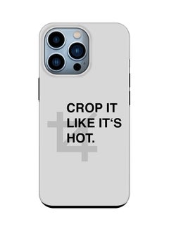 Tough Pro Series Case for Apple iPhone 14 Pro Dual Layer hybrid PC & TPU Customized Mobile Cover Shield with inner TPU protection Matte Finish - Crop It