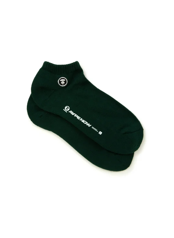 ايه ايه بي إي Moonface logo low-cut socks