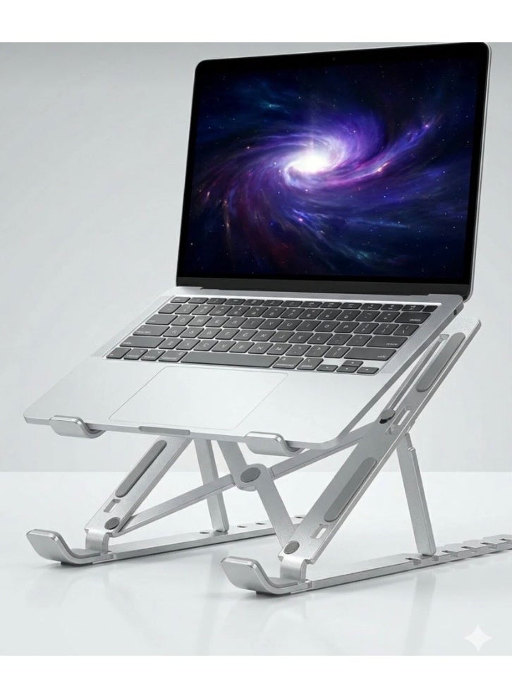 Adjustable Foldable Laptop Stand – Enhanced Cooling, Multi‑Angle, Lightweight & Portable - Image 1