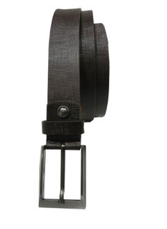LAVERI LEATHER GENUINE LEATHER FORMAL AND CASUAL BROWN BELT FOR MENS  - Image 2