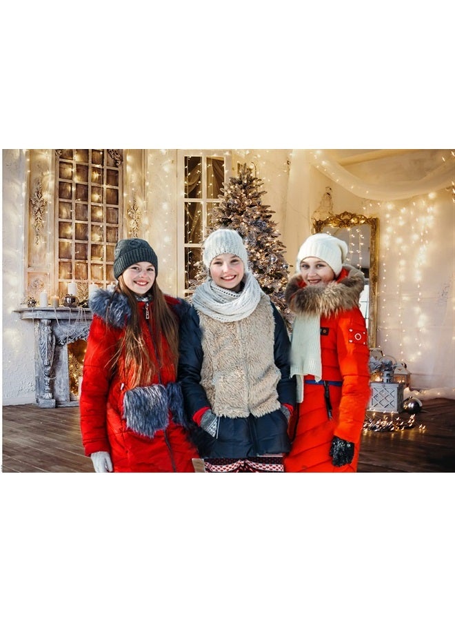 Dudaacvt خلفيات عيد الميلاد للتصوير 7x5 قدم خلفيات شجرة عيد الميلاد خلفيات تصوير مدفأة عيد الميلاد لافتة تزيين حفلة عيد الميلاد D475 - Image 2