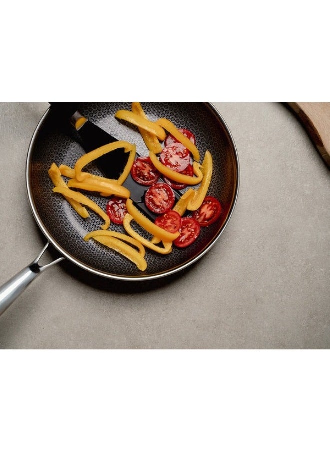 Generic - Stainless Steel Cooking Deep Frying Pan 30 cm - Image 1