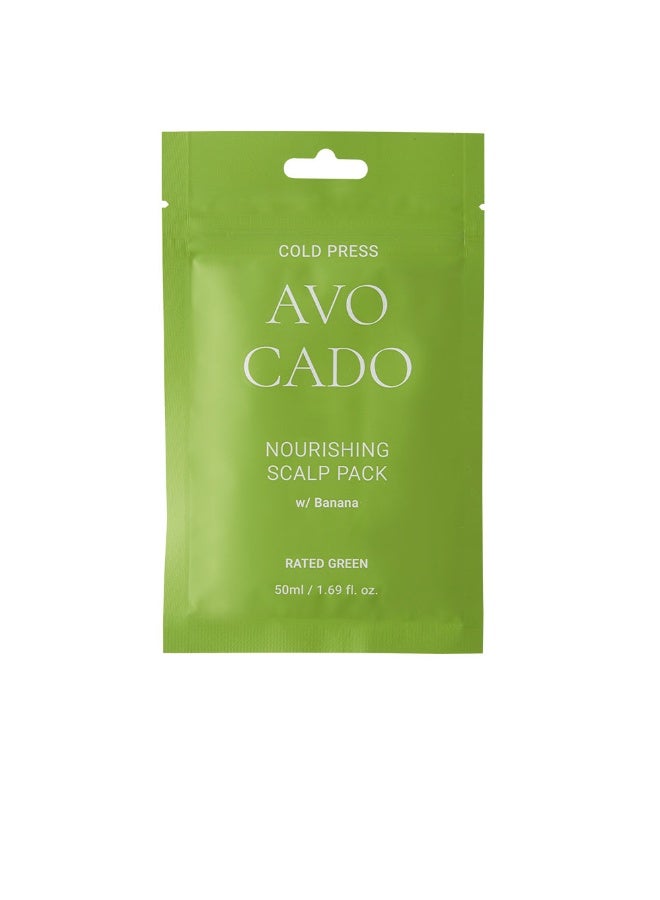 Rated Green Cold Press Avocado Nourishing Scalp 50ml - Image 1