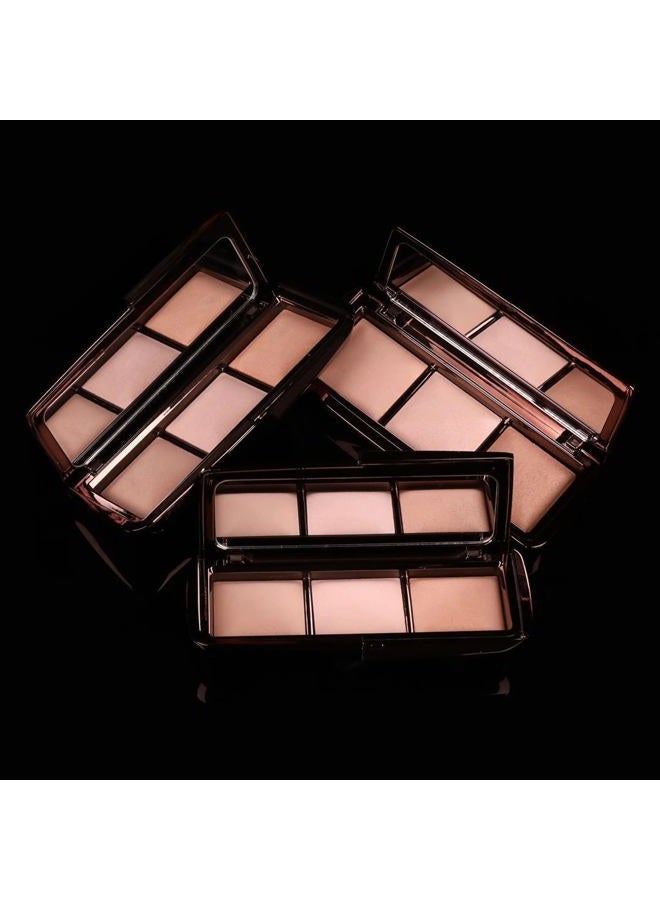 Hourglass Ambient Lighting Palette. Three-Shade Highlighting Palette for Your Best Complexion. (Dim light -Incandescent Light -Radiant Light). Cruelty-Free and Vegan - Image 2