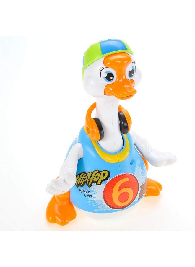 PowerTRC PowerTRC Baby Toy Dance Musical Duck Toy - Walking Goose Singing Dancing Toys for Toddlers 1-3 Hip-Hop Cool Birthday Toy  - Image 2