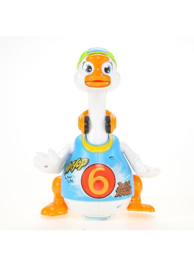 PowerTRC PowerTRC Baby Toy Dance Musical Duck Toy - Walking Goose Singing Dancing Toys for Toddlers 1-3 Hip-Hop Cool Birthday Toy  - Image 1