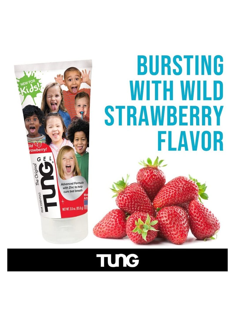 Tung Peak Essentials The Original Kids 85g Wild Strawberry Tung Gel - Pack of 1  - Image 3
