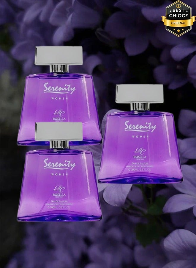 Rosella 3 Pieces Serenity Perfume For Women 100ml EDP - Image 1
