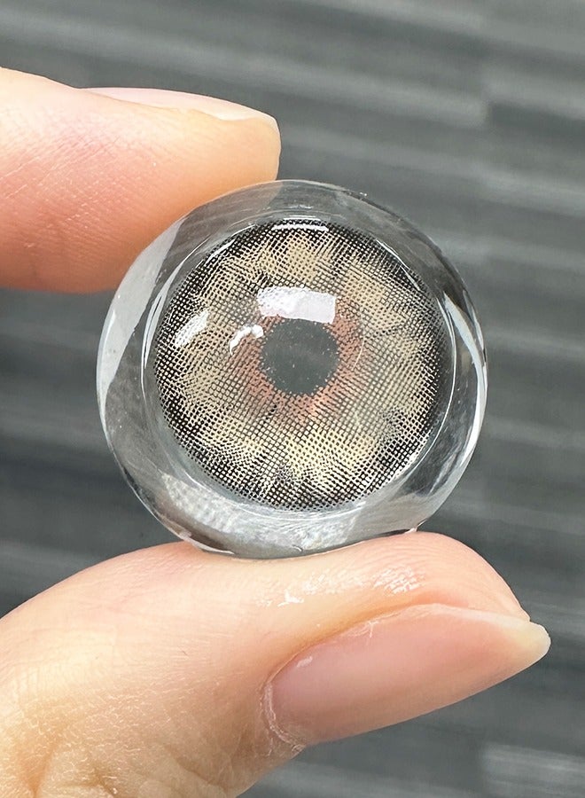 Freshlady Colored Contact Lenses Siri Brown 14.20mm Yearly Disposable for Daily Wear - Image 5