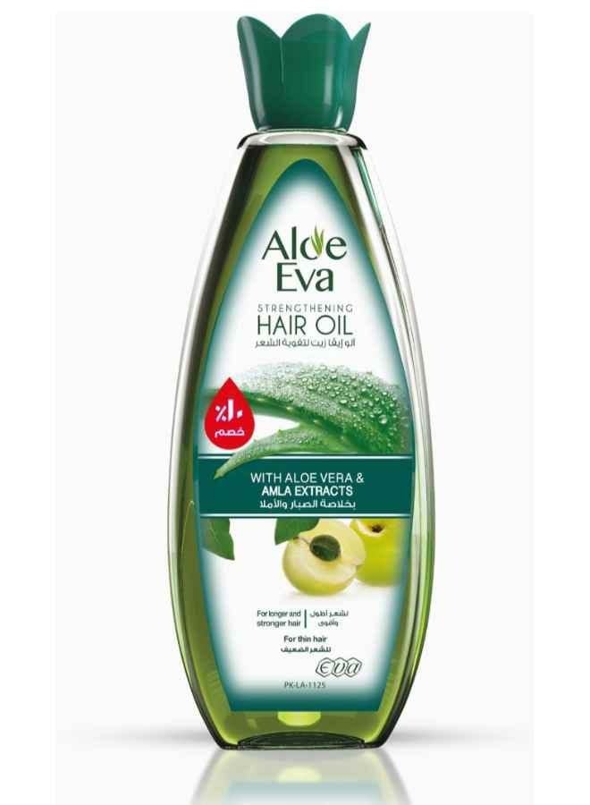 Aloe Eva Strengthening Hair Oil With Aloe Vera & Amla Extract 255ml