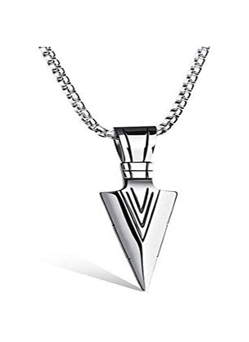 ORiTi Fashion Stainless Steel Long Chain Necklace for Men  - Image 2