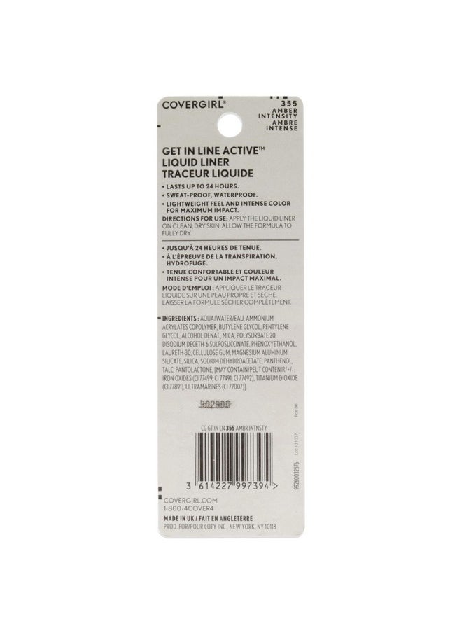 Get In Line Active Eyeliner, Amber Intensity, 0.36 Ounce