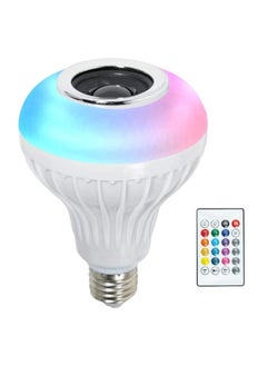 Generic Bluetooth LED Bulb with Speaker and Multi Color Light (RGB) and Remote Control - For decoration and Ramadan adornment.  - Image 2