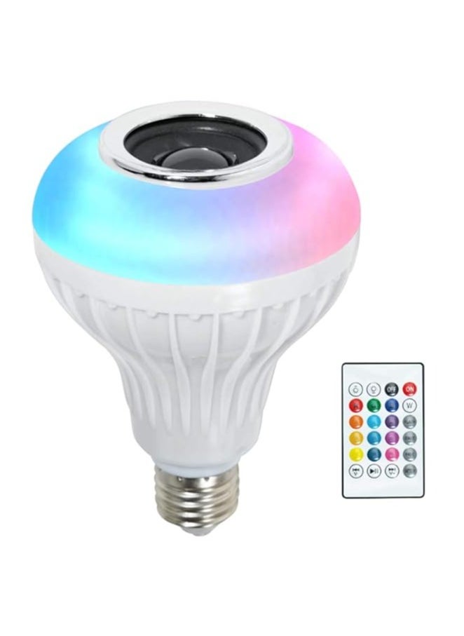 Generic - Bluetooth LED Bulb with Speaker and Multi Color Light (RGB) and Remote Control - For decoration and Ramadan adornment. - Image 1