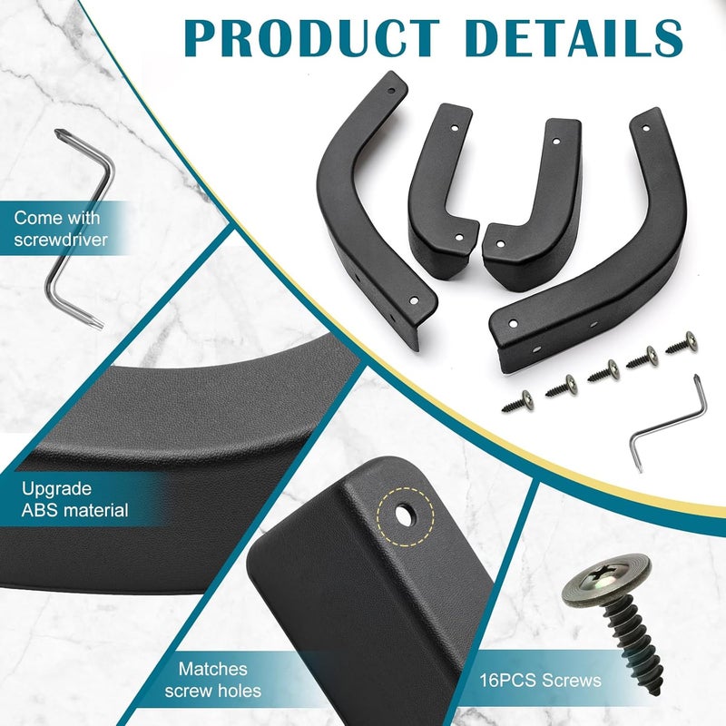 COITEK Mud Flap Delete Kit for Chevy Silverado 2019-2024 - Image 5