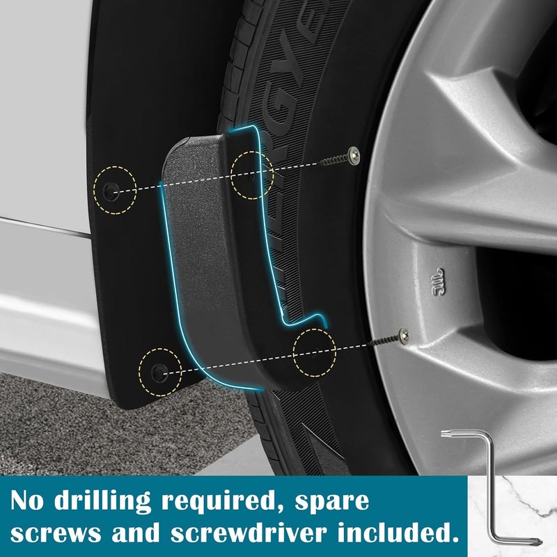 COITEK Mud Flap Delete Kit for Chevy Silverado 2019-2024 - Image 3