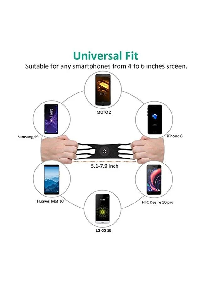 Bike Handlebar Phone Mount Black - Image 3